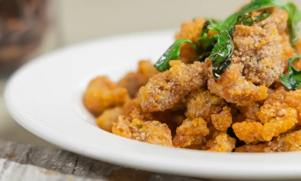 Taiwanese crispy salt pepper chicken at Northern Cafe, a Chinese Restaurant in Huntington Beach